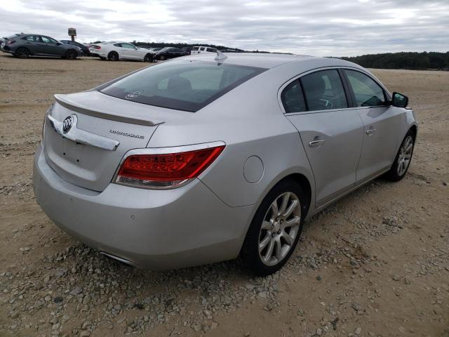 1G4GJ5G30CF315743 - 2012 BUICK LACROSSE TOURING SILVER photo 4