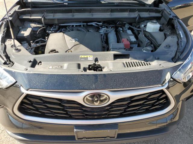 5TDHZRBH9LS001441 - 2020 TOYOTA HIGHLANDER XLE BLACK photo 12