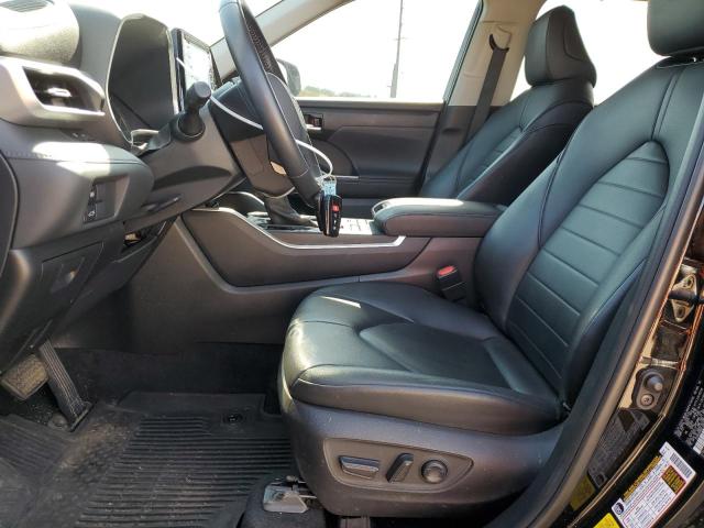 5TDHZRBH9LS001441 - 2020 TOYOTA HIGHLANDER XLE BLACK photo 7