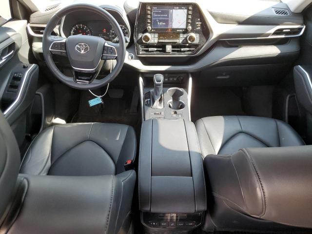 5TDHZRBH9LS001441 - 2020 TOYOTA HIGHLANDER XLE BLACK photo 8