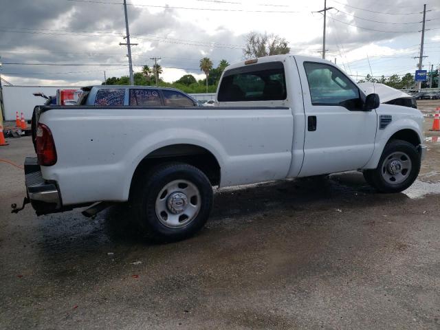 1FTWF30528ED69723 - 2008 FORD F350 SRW SUPER DUTY WHITE photo 3