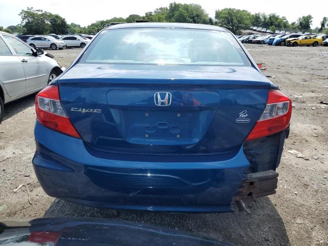 2HGFB2F55CH585727 - 2012 HONDA CIVIC LX BLUE photo 6