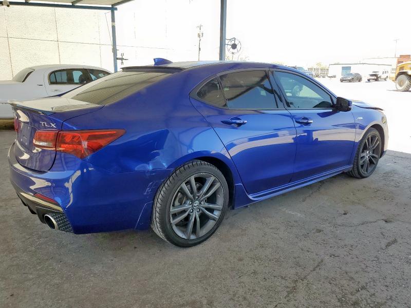 19UUB2F6XJA012009 - 2018 ACURA TLX TECH+A Синий фото 3