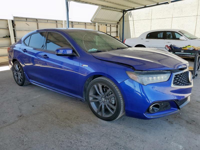 19UUB2F6XJA012009 - 2018 ACURA TLX TECH+A Синий фото 4