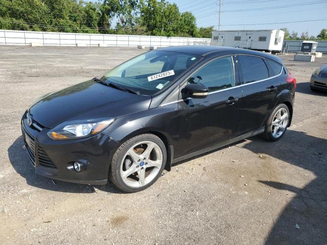 1FAHP3N2XCL158106 - 2012 FORD FOCUS TITANIUM BLACK photo 1