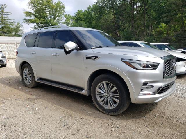 JN8AZ2NEXL9254359 - 2020 INFINITI QX80 LUXE SILVER photo 4