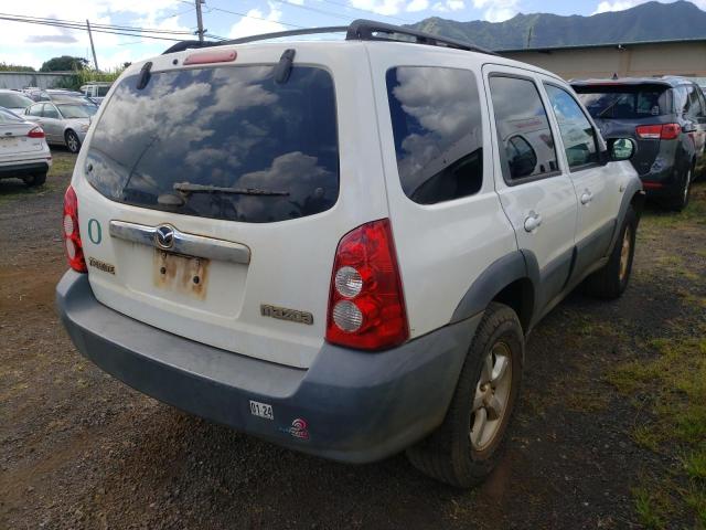 4F2YZ02Z36KM36195 - 2006 MAZDA TRIBUTE I WHITE photo 3