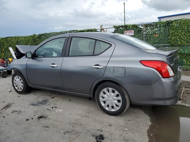 3N1CN7AP7KL855550 - 2019 NISSAN VERSA S GRAY photo 2