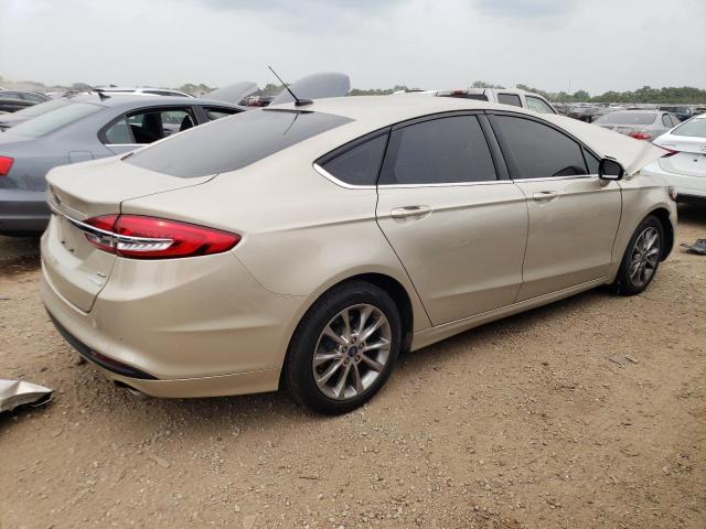 3FA6P0HD4HR254891 - 2017 FORD FUSION SE GOLD photo 3