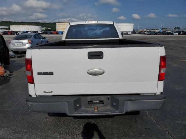 1FTRF12W75NB81489 - 2005 FORD F150 Սպիտակ լուսանկար 6