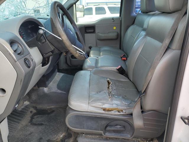 1FTRF12W75NB81489 - 2005 FORD F150 Սպիտակ լուսանկար 7