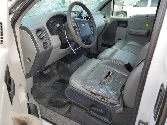 1FTRF12W75NB81489 - 2005 FORD F150 Սպիտակ լուսանկար 8