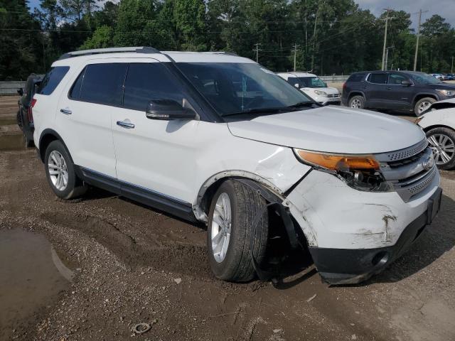 1FM5K7D85EGA96890 - 2014 FORD EXPLORER XLT 白色 照片 4