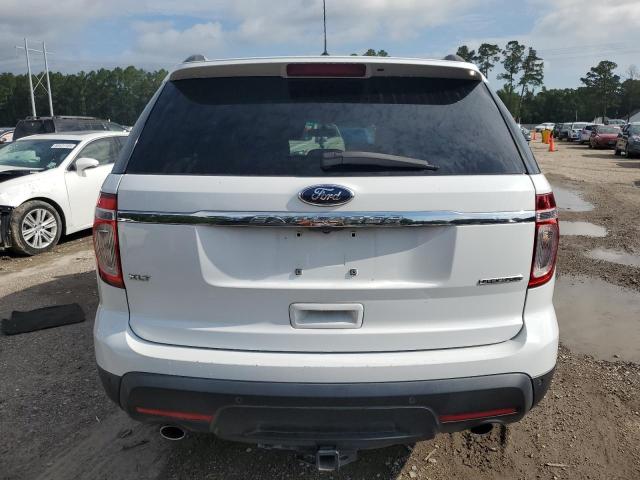1FM5K7D85EGA96890 - 2014 FORD EXPLORER XLT 白色 照片 6
