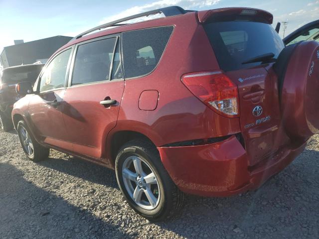 JTMBD33V476052390 - 2007 TOYOTA RAV4 RED photo 2