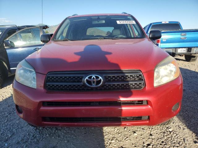 JTMBD33V476052390 - 2007 TOYOTA RAV4 RED photo 5