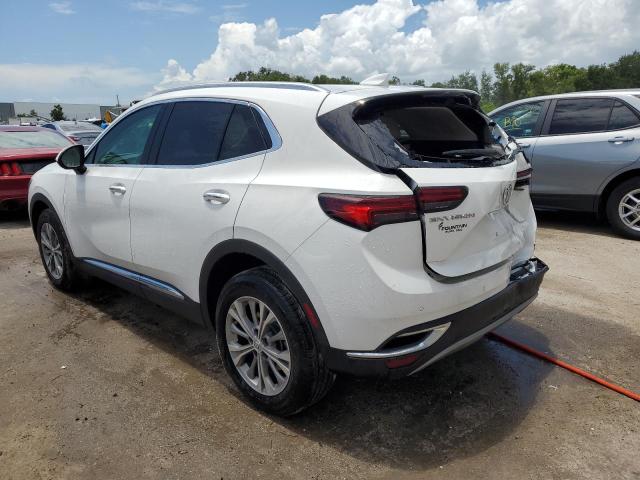 LRBAZLR47ND020102 - 2022 BUICK ENVISION PREFERRED WHITE photo 2