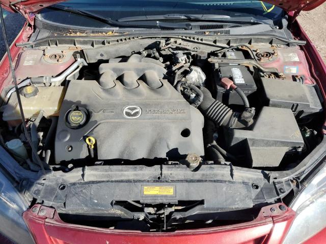 1YVFP82D145N73755 - 2004 MAZDA MAZDA6 S RED photo 7