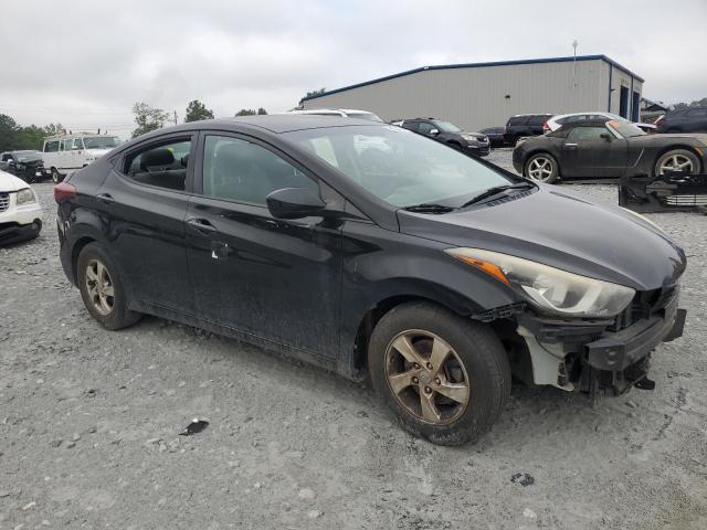 KMHDH4AE5FU225426 - 2015 HYUNDAI ELANTRA SE BLACK photo 4