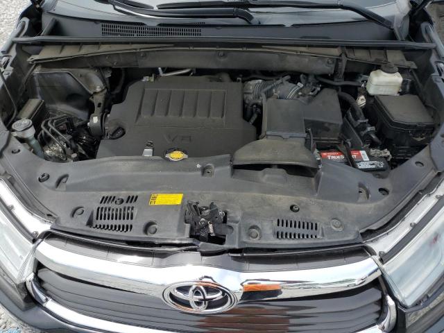 5TDDKRFH8ES022796 - 2014 TOYOTA HIGHLANDER LIMITED BLACK photo 12