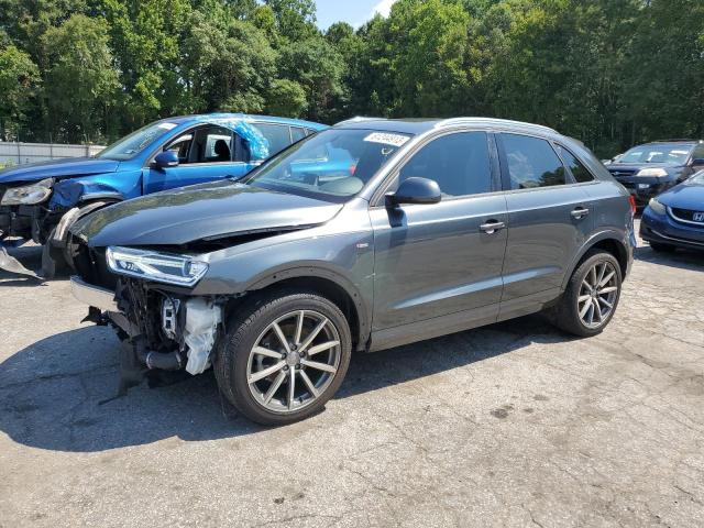 WA1ECCFS4JR023490 - 2018 AUDI Q3 PREMIUM GRAY photo 1