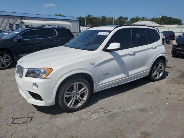 5UXWX7C51E0E79088 - 2014 BMW X3 XDRIVE35I WHITE photo 1