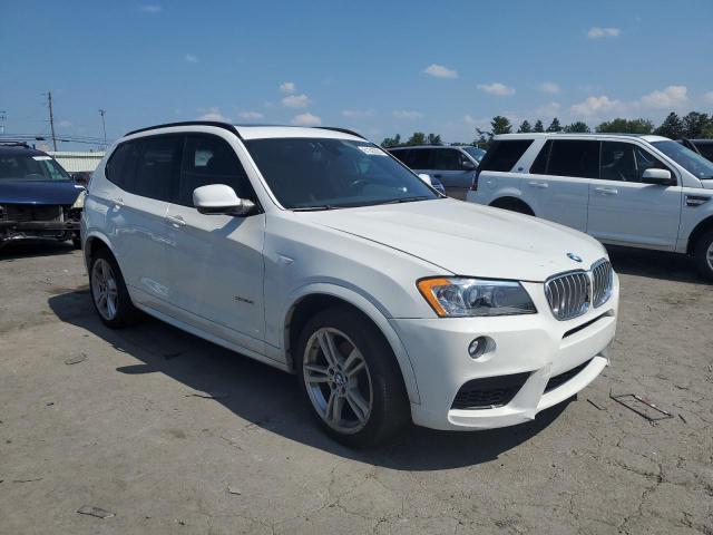 5UXWX7C51E0E79088 - 2014 BMW X3 XDRIVE35I WHITE photo 4