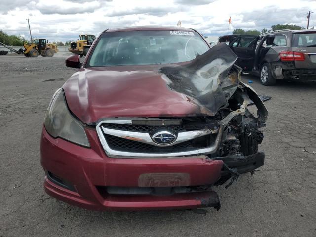 4S3BMBC63B3234661 - 2011 SUBARU LEGACY 2.5I PREMIUM MAROON photo 5