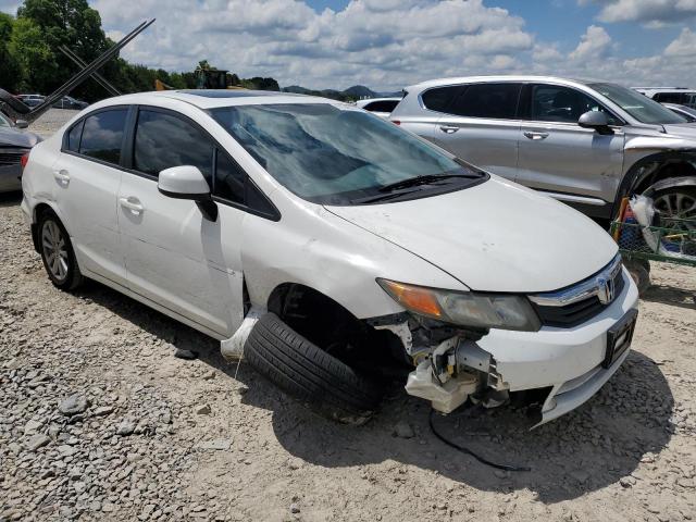19XFB2F95CE023808 - 2012 HONDA CIVIC EXL თეთრი ფოტო 4