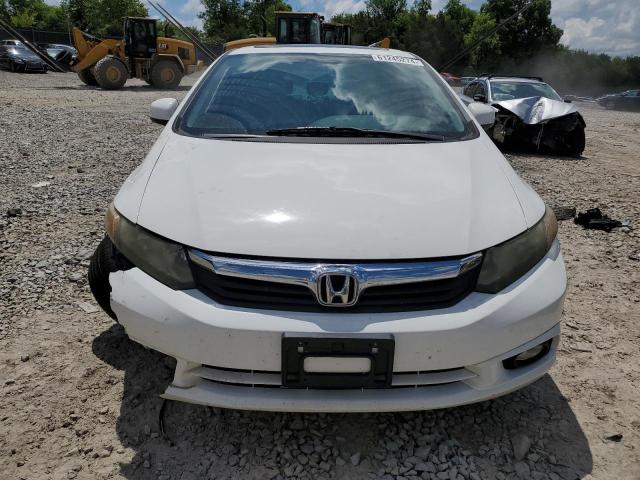 19XFB2F95CE023808 - 2012 HONDA CIVIC EXL თეთრი ფოტო 5