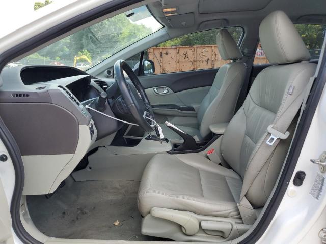 19XFB2F95CE023808 - 2012 HONDA CIVIC EXL თეთრი ფოტო 7