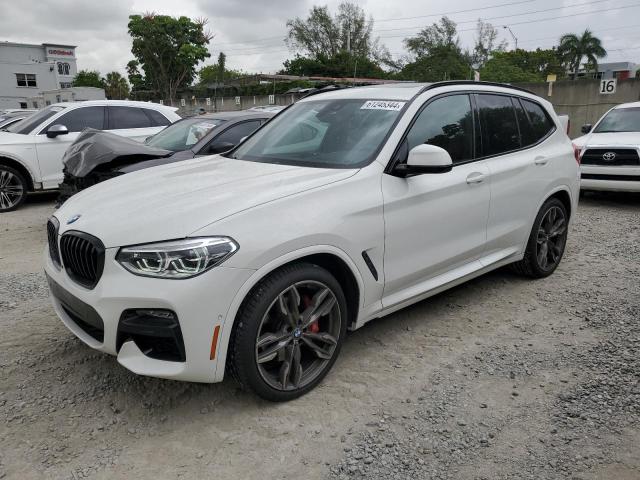 5UXTY9C07M9F31415 - 2021 BMW X3 XDRIVEM40I WHITE photo 1