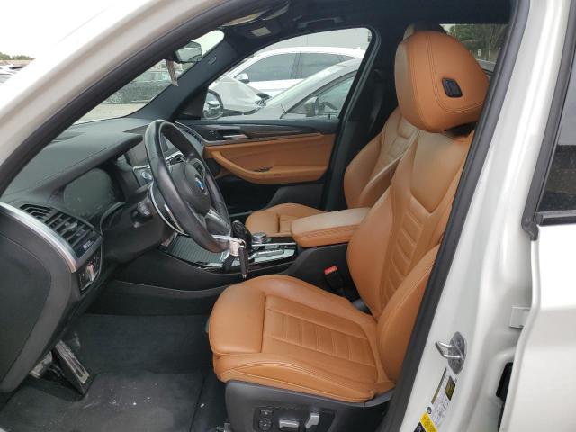 5UXTY9C07M9F31415 - 2021 BMW X3 XDRIVEM40I WHITE photo 7