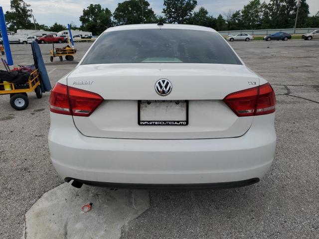 1VWAS7A31EC026092 - 2014 VOLKSWAGEN PASSAT S WHITE photo 6
