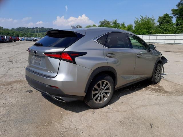 JTJBARBZ5K2215237 - 2019 LEXUS NX 300 BASE ნაცრისფერი ფოტო 3