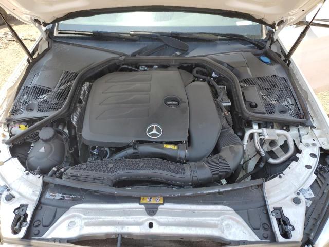 55SWF8EB5KU289980 - 2019 MERCEDES-BENZ C 300 4MATIC WHITE photo 11