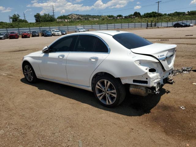 55SWF8EB5KU289980 - 2019 MERCEDES-BENZ C 300 4MATIC WHITE photo 2