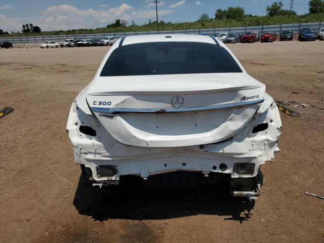 55SWF8EB5KU289980 - 2019 MERCEDES-BENZ C 300 4MATIC WHITE photo 6