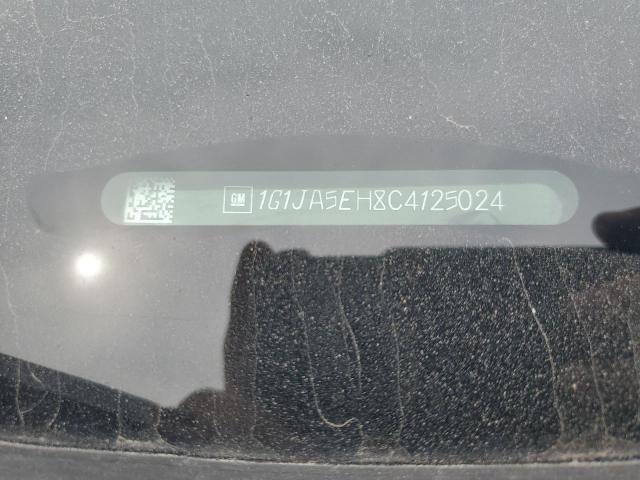 1G1JA5EH8C4125024 - 2012 CHEVROLET SONIC LS 银色 照片 12