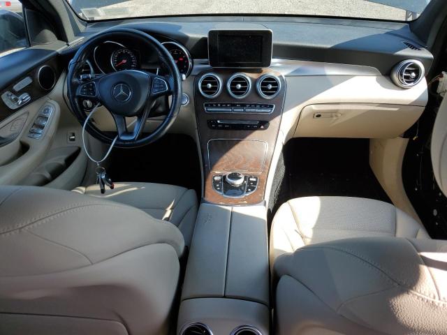 WDC0G4KB1JV107199 - 2018 MERCEDES-BENZ GLC 300 4MATIC BLACK photo 8