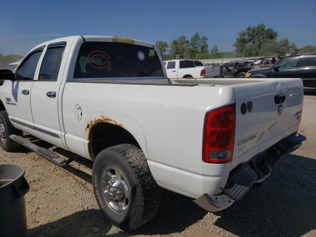 3D7KS28D96G235268 - 2006 DODGE RAM 2500 ST WHITE photo 2