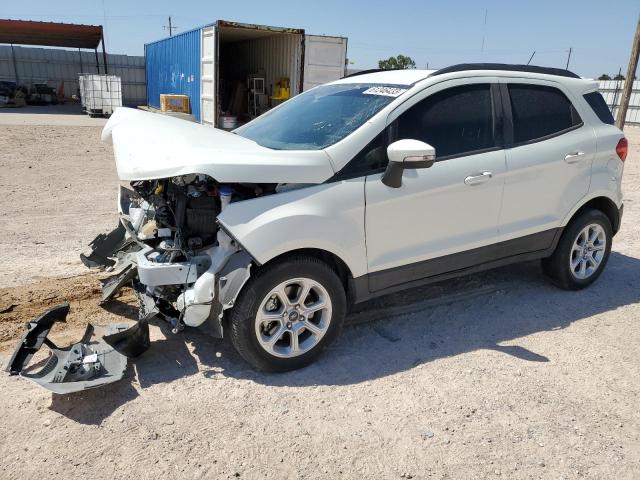 MAJ3S2GE5MC452122 - 2021 FORD ECOSPORT SE WHITE photo 1