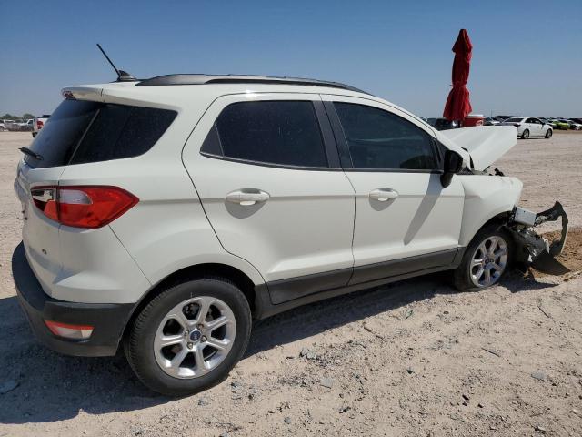 MAJ3S2GE5MC452122 - 2021 FORD ECOSPORT SE WHITE photo 3