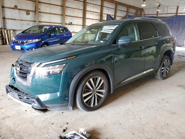 5N1DR3DK6NC267973 - 2022 NISSAN PATHFINDER PLATINUM GREEN photo 1