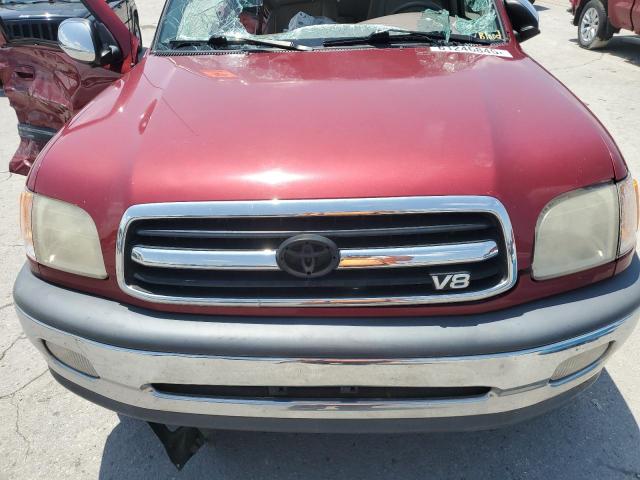 5TBRT3410YS048828 - 2000 TOYOTA TUNDRA ACCESS CAB 栗色 照片 11