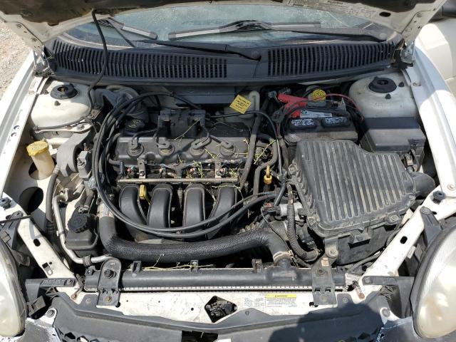 1B3ES56C84D634591 - 2004 DODGE NEON SXT WHITE photo 11