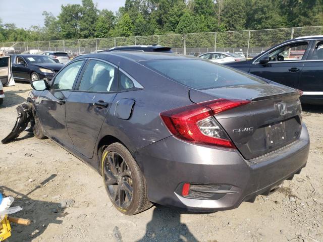 19XFC2F86ME003623 - 2021 HONDA CIVIC SPORT 灰色 照片 2