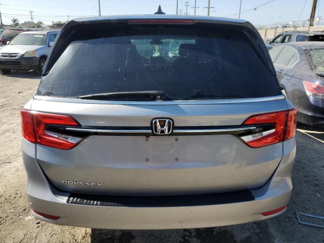 5FNRL6H5XNB009430 - 2022 HONDA ODYSSEY EX SILVER photo 6