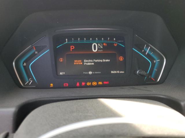 5FNRL6H5XNB009430 - 2022 HONDA ODYSSEY EX SILVER photo 9