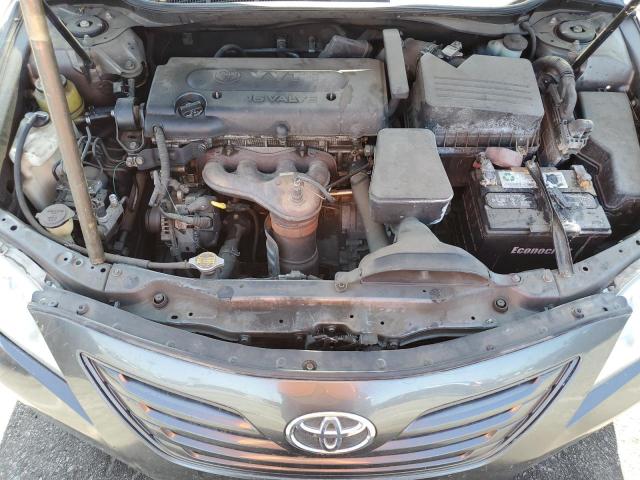 4T4BE46K08R015338 - 2008 TOYOTA CAMRY CE GRAY photo 11